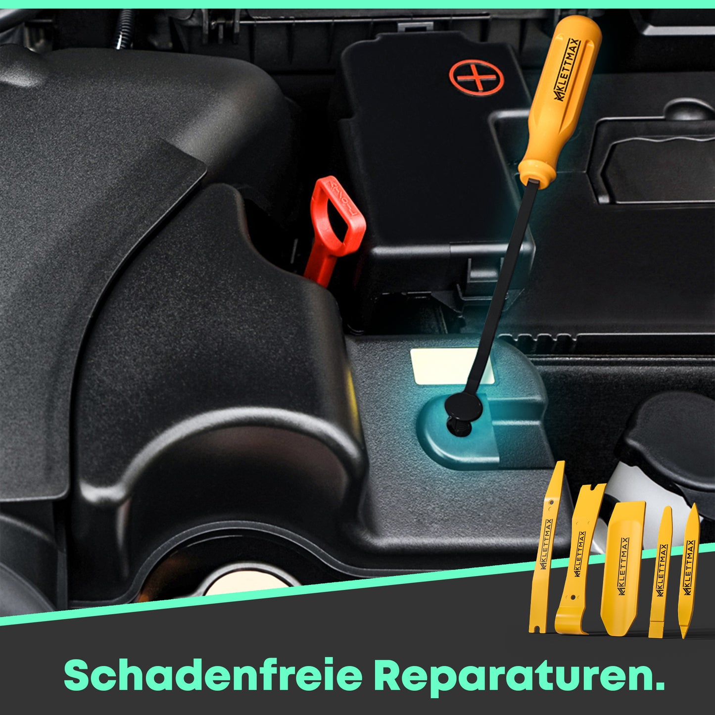 Klettmax® Originale Auto Befestigungsclips