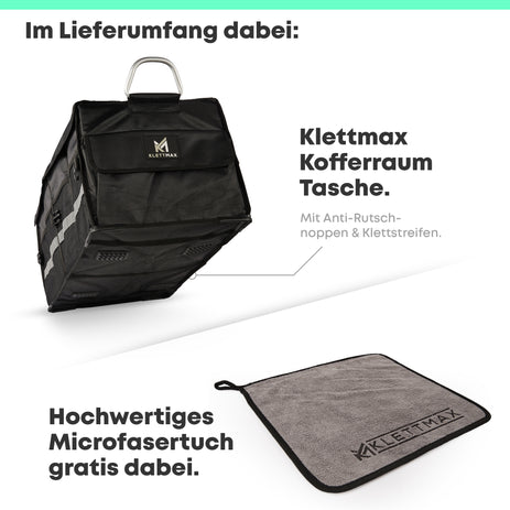 Klettmax® Kofferraumtasche